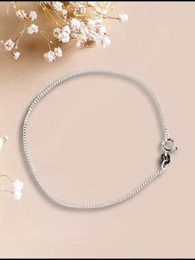 Sterling Silver Chain Bracelet
